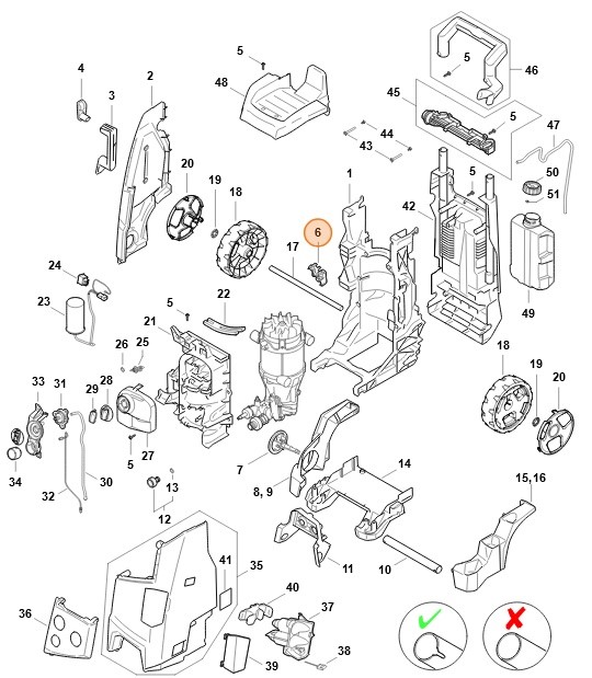 Ściągacz do wiązania kabli, Stihl RE014312500