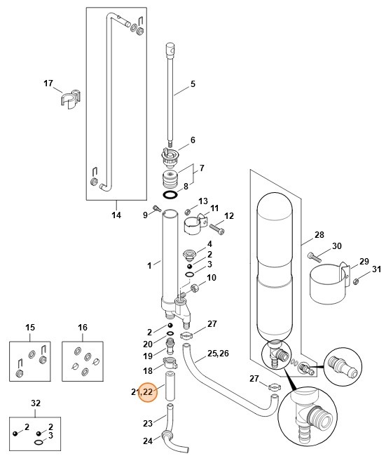 Wąż, Stihl 42477054710