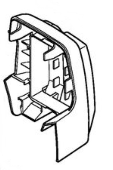 Pokrywa filtra, Stihl 41341401000