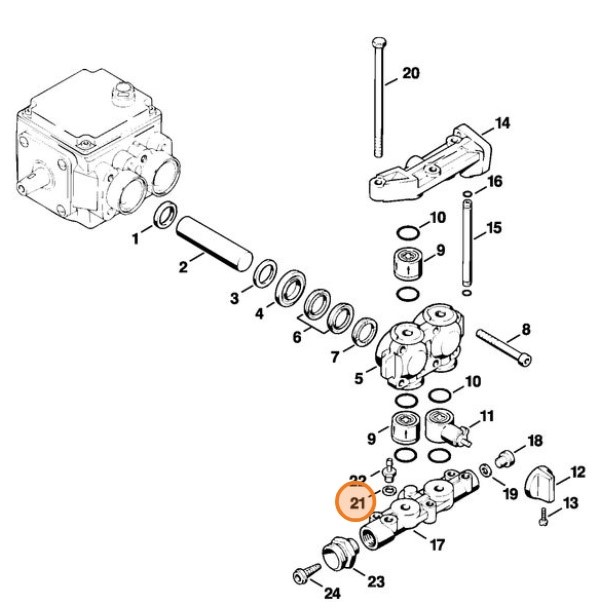 Pierścień uszczelniający, Stihl 47127092030