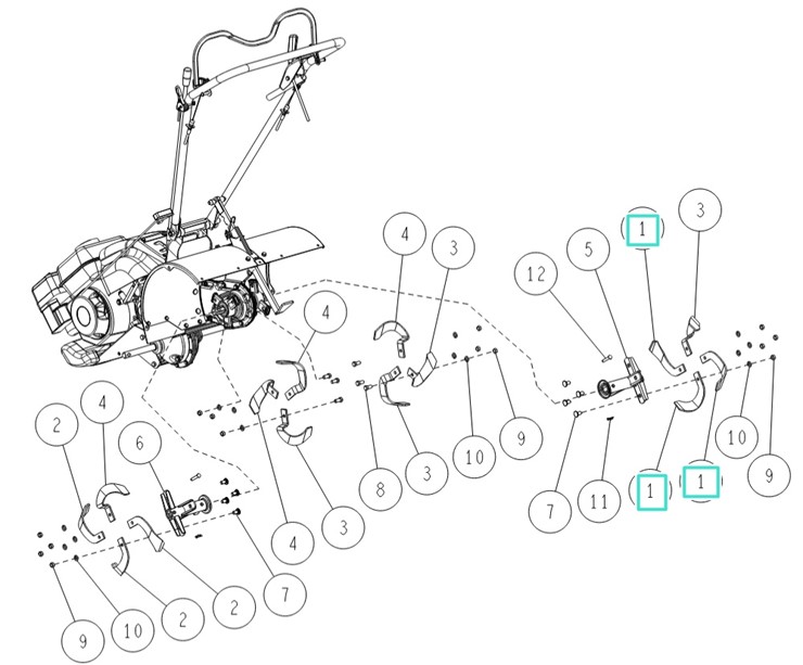 Ostrze (L) , Orec 80-1310-821-00