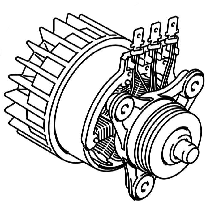 Silnik elektryczny, Stihl 48646000201