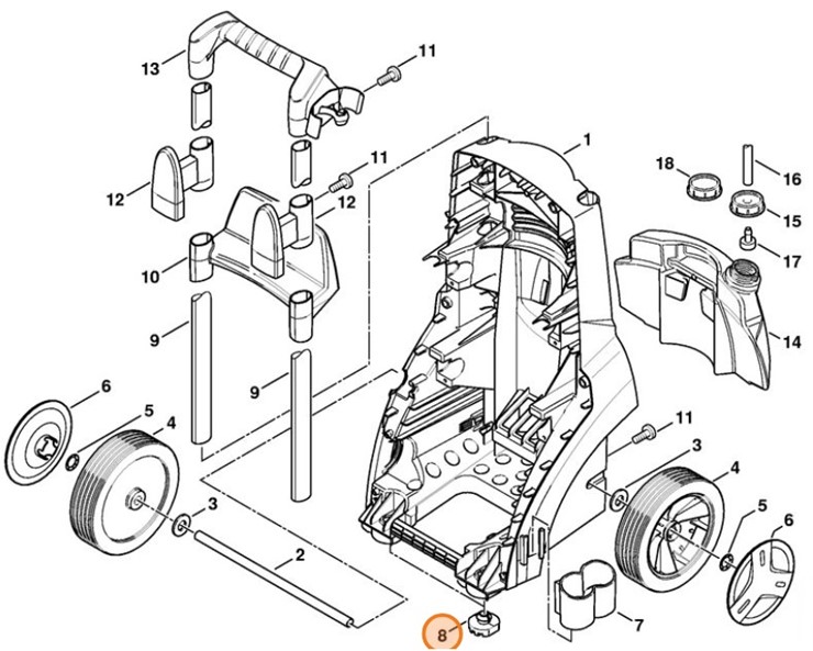 Podpora, Stihl 47577032500
