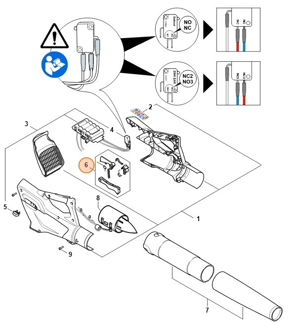 Zestaw elementów obsługowych, Stihl 45130073800