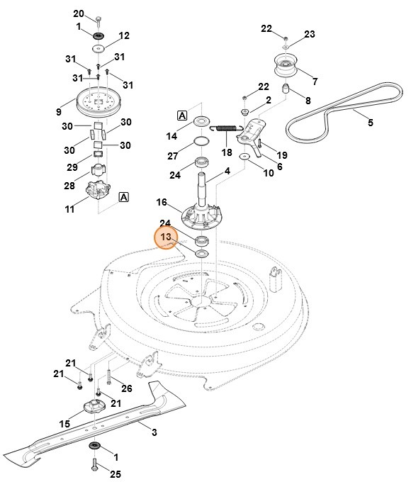 Tarcza ochronna, Stihl 61707022200