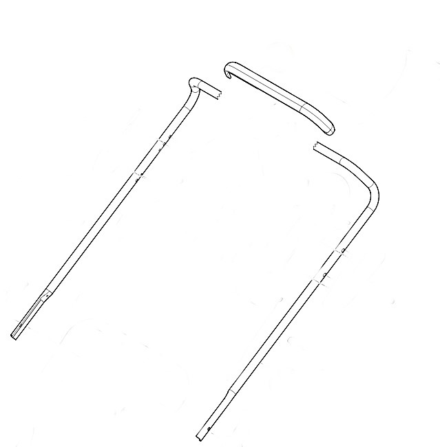 Górna część uchwytu kierującego, Stihl 63587803006