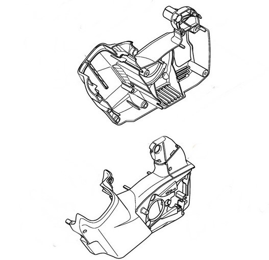 Obudowa silnika, Stihl 12526000804