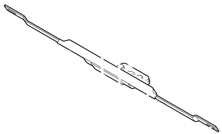 Uchwyt osłony blaszanej, Stihl 62517104501