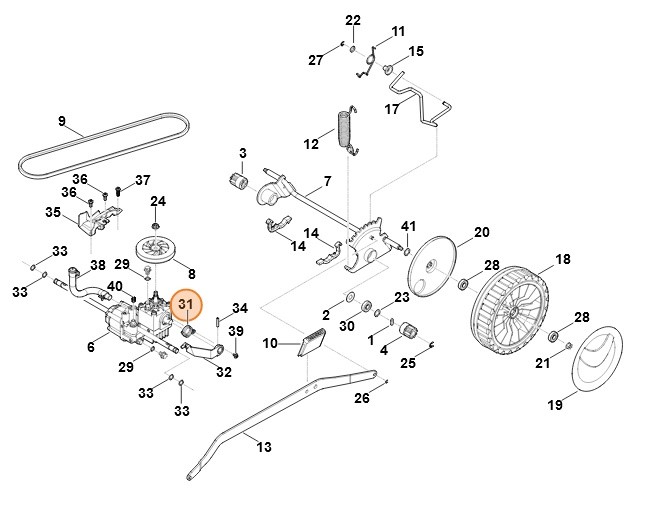 Sprężyna, Stihl 63786413102