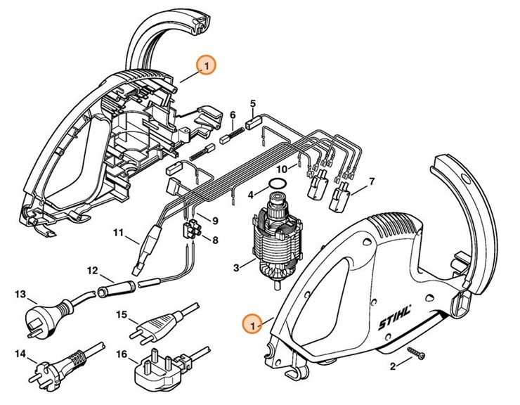 Obudowa silnika, Stihl 48146000804