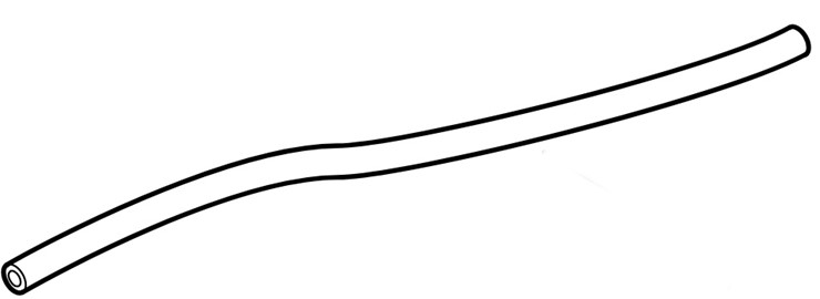 Giętki przewód paliwowy, Stihl 61703502720