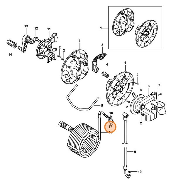 Pierścień oporowy, Stihl 47787092200