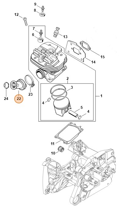 Krzywka, Stihl 11441412202