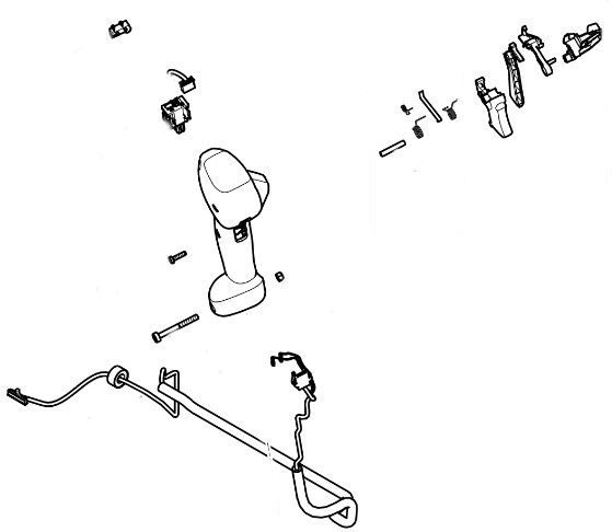 Rękojeść manipulacyjna, Stihl FA087901310