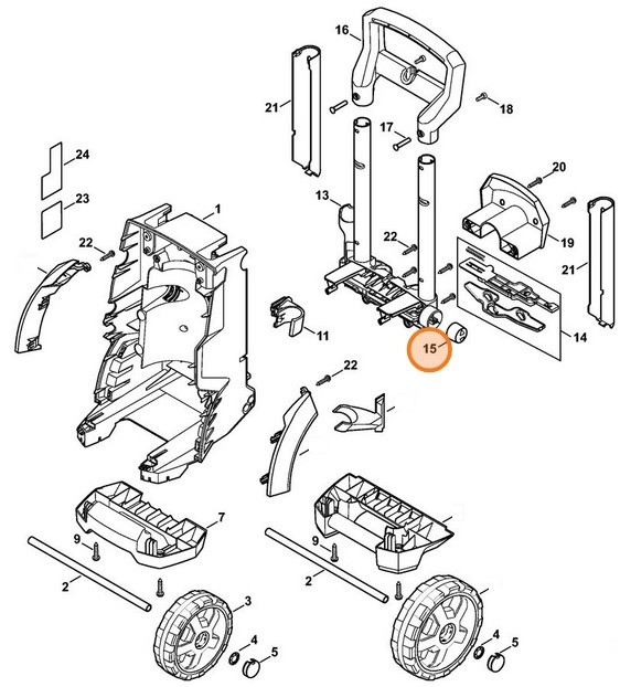 Przycisk, Stihl 47767633300