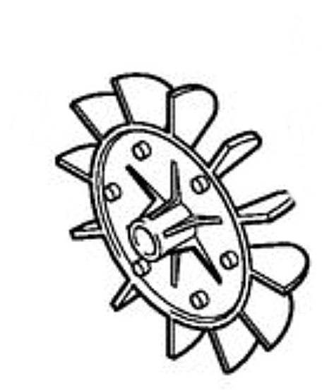 Koło łopatkowe wentylatora, Stihl 47216073000