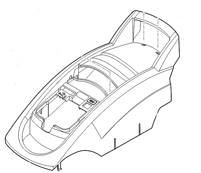 Pokrywa silnika, Stihl 63207602205