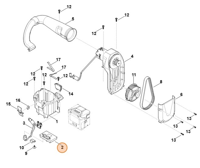 Moduł układu elektronicznego, Stihl 62914301400