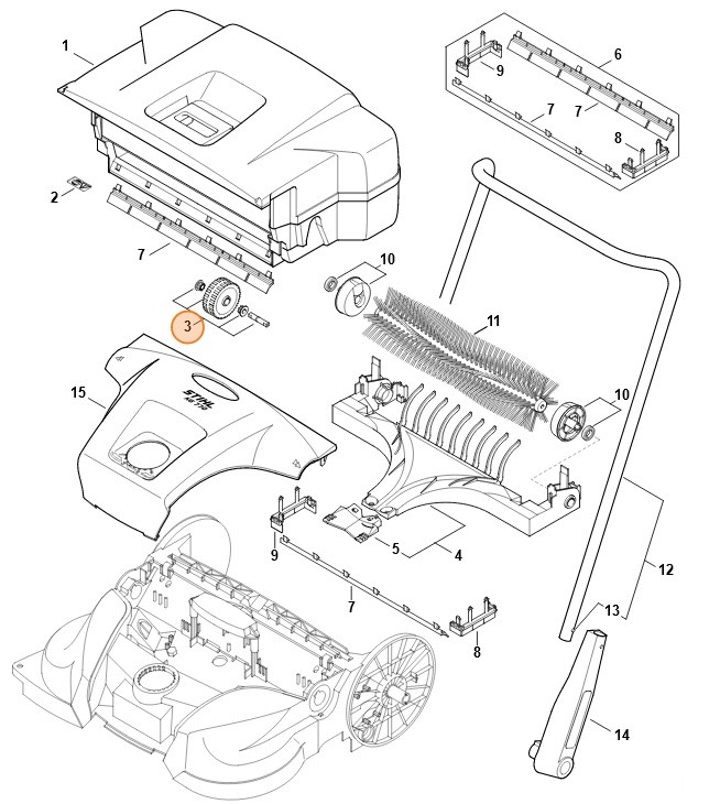 Koło, Stihl 48607307501