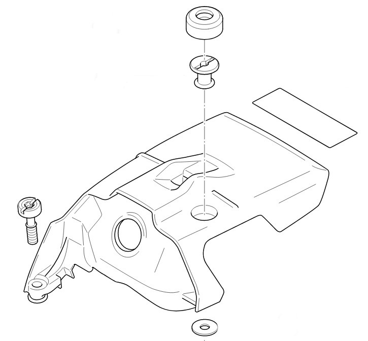 Pokrywa, Stihl 11240801607