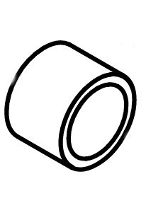 Tulejka łożyska, Stihl 61407633000