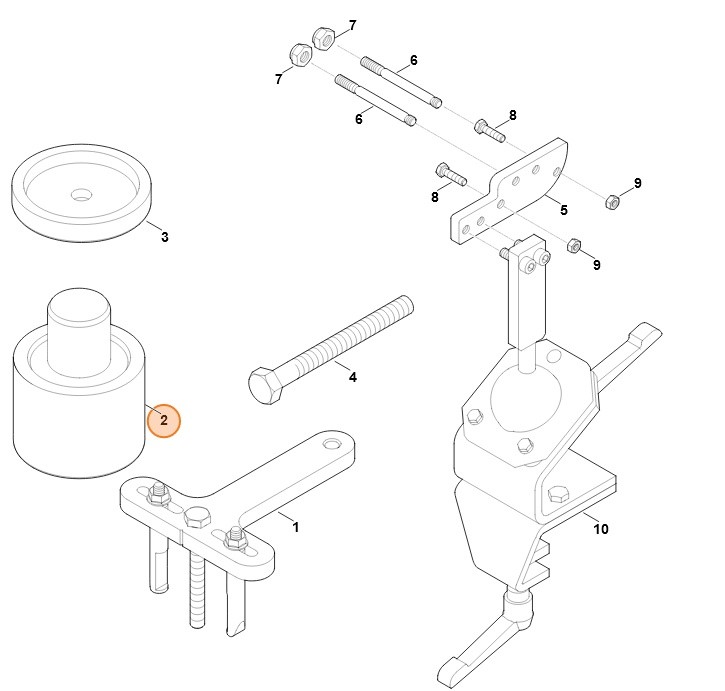 Trzpień, Stihl 62428931100