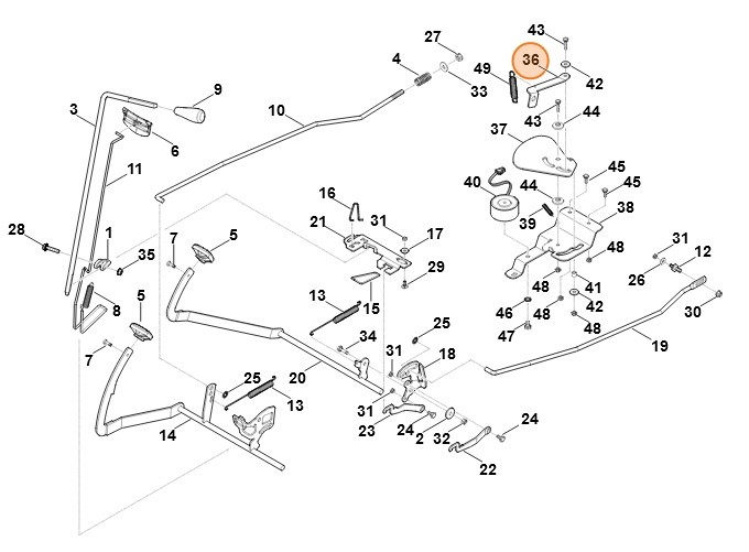 Element łączący, Stihl 61707642010