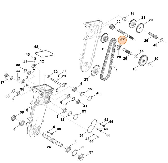Wałek, Stihl 62506422601