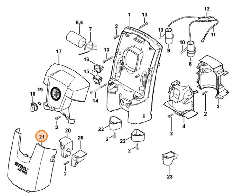 Pokrywka, Stihl 47657010900