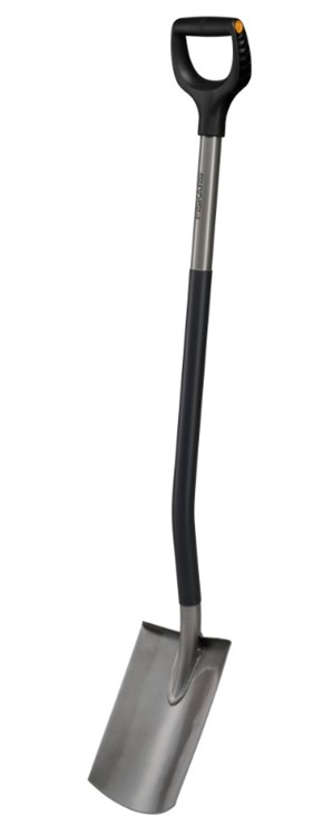 Szpadel prosty ERGO szary, Fiskars 1067512