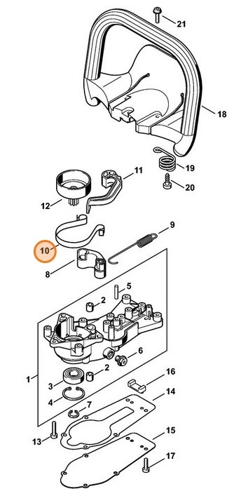 Taśma hamulcowa, Stihl 42281625400