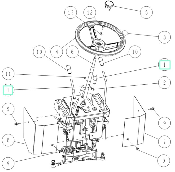 Dźwignia, Orec 0334-75100