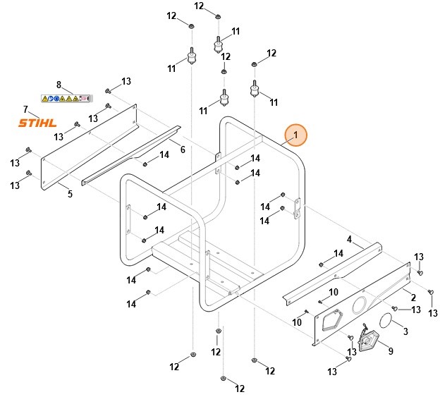 Rama, Stihl VB047003100