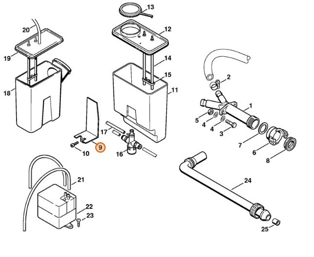 Mocowanie, Stihl 47067036900