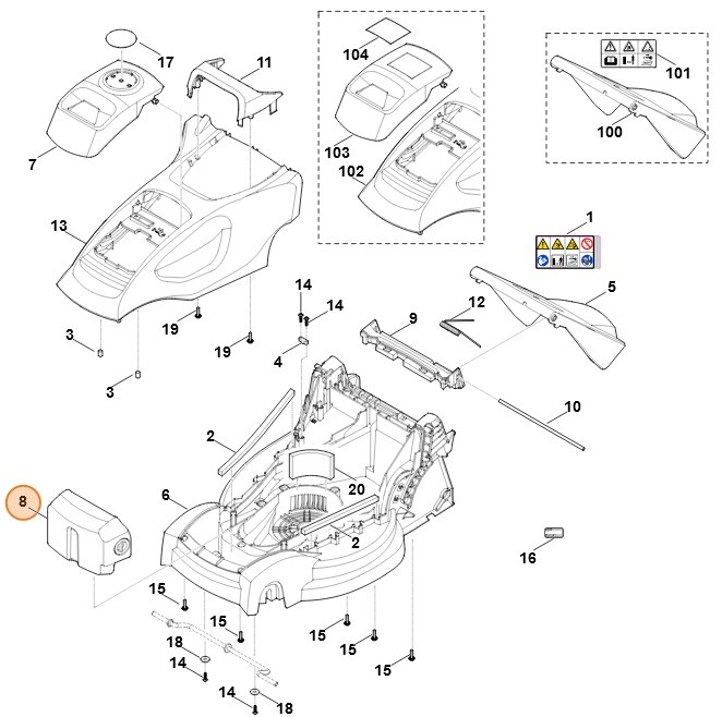 Obciążnik dodatkowy, Stihl 63117019910