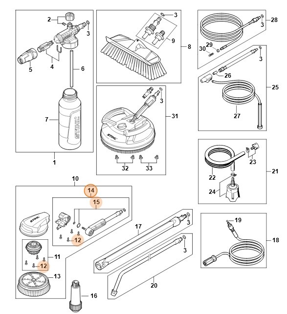 Przegub, Stihl 49105000701
