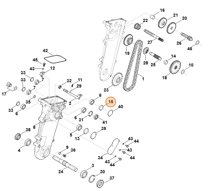 Tulejka, Stihl 62506414902