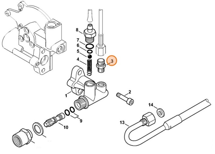 Element łączący, Stihl 47125220100