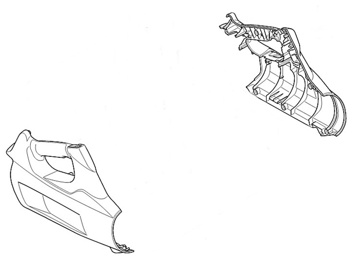 Korpus rękojeści, Stihl 48667901004