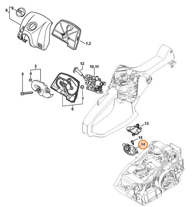 Krzywka, Stihl 11461402500