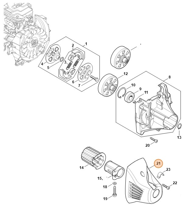 Osłona, Stihl 41471611201