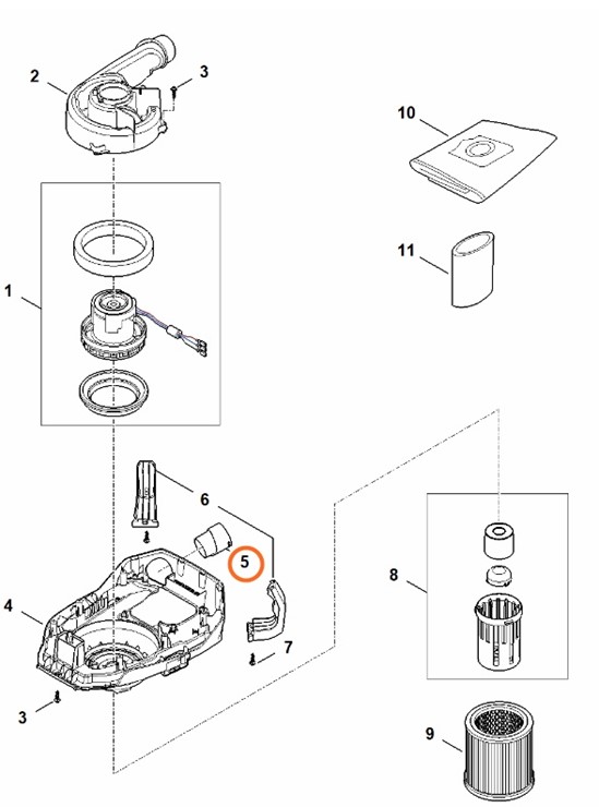 Adapter, Stihl SA045025300