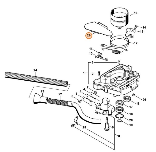 Pokrywka, Stihl 43131611100