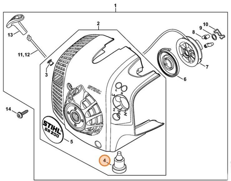 Amortyzatora, Stihl 42827915902