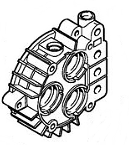Korpus pompy, Stihl 4719 701 0500
