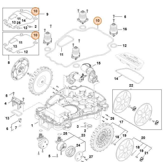 Uszczelka, Stihl IA017090400