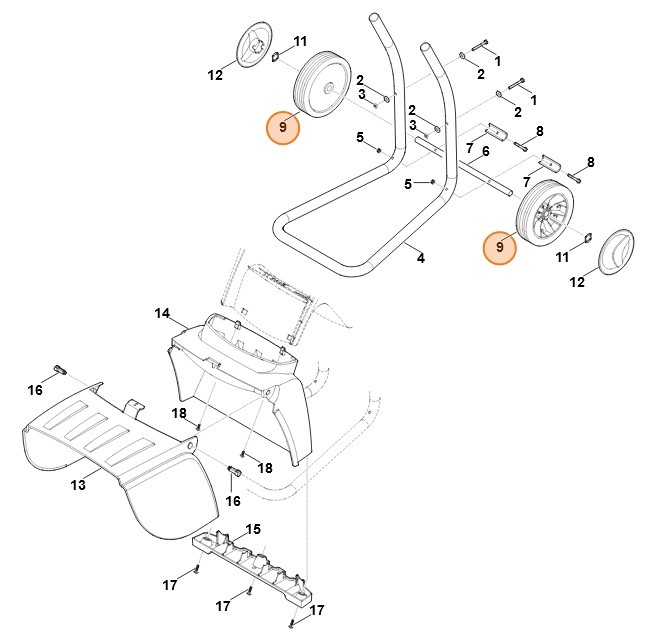 Koło 200, Stihl 60087000400
