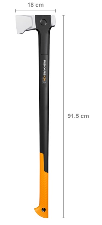 X-series Siekiera rozłupująca X36 ostrze L, Fiskars 1069109