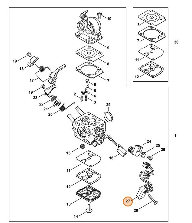 Przerywacz, Stihl 11404301000