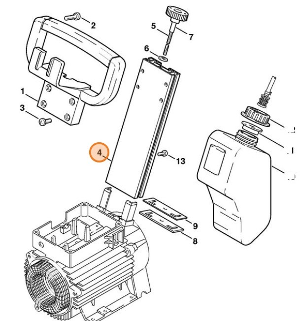 Szyna, Stihl 47227928100